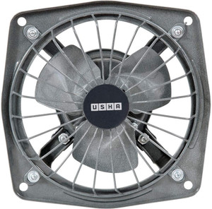 usha aeroclean pro 150mm pack  high speed  kitchen use 150 mm exhaust fan metallic grey