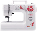 USHA allure dlx Electric Sewing Machine 21 built-in stitches 550 SPM White, Red