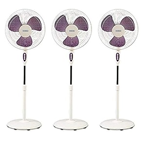 usha mist air duos 400mm pedestal fan purple pack of 3