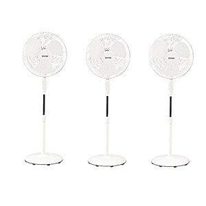 usha mist air duos pedestal fan white pack of 3