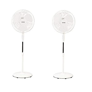 usha mist air duos pedestal fan white pack of 2