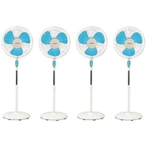usha mist air duos pedestal fan blue pack of 4
