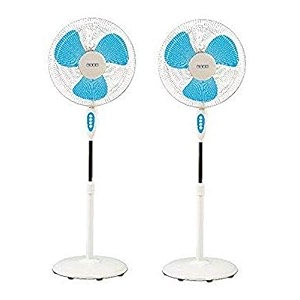 usha mist air duos pedestal fan blue pack of 2