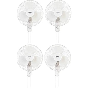 usha mist air icy 400mm wall fan white pack of 4