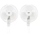 USHA Mist Air Icy 400mm Wall Fan (White) Pack of 2