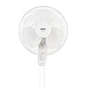 USHA Maxx Air Ultra Wall Fan | 400MM Sweep Size | 1350:RPM | Aerodynamic Blade Design for High Air Delivery | Anti - Rust Protection | 100% Copper Motor | 2 Year Warranty | White