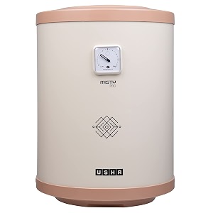 usha misty pro 15 litre 5 star storage water heater ivory gold  wall mount  1 count