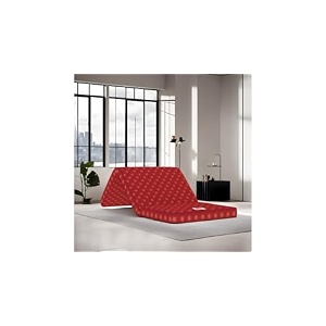 usha shriram essentio three fold reversible pu foam 434 double mattress 72x48x4