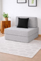 USHA SHRIRAM Folding 1 Seater Single Foam Fold Out Sofa Cum Bed