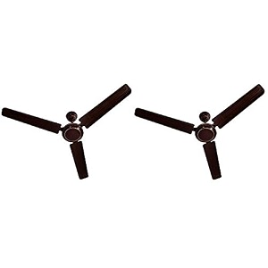usha spirit 1200mm ceiling fan brown pack of 2