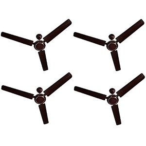 usha spirit 1200mm ceiling fan brown pack of 4
