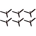 USHA Spirit 1200mm Ceiling Fan (Brown) pack of 6