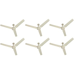 usha spirit 1200mm ceiling fan ivory pack of 6