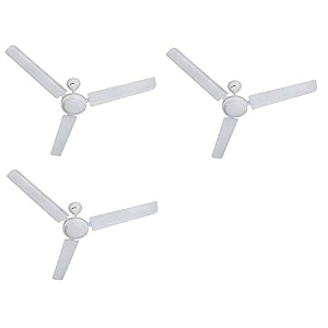usha spirit 1200mm ceiling fan white pack of 3