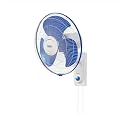 USHA Striker Plus Wall Fan|400MM Sweep Size|2100 RPM|Jerk-Free & Uniform Oscillation| Aerodynamic Blade Design for High Air Delivery|Anti-Rust Protection|100% Copper Motor|(Blue)|2 Year Warranty|