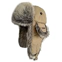 Ushanka Winter Trapper Hat with Ear Flaps for Men Women Warm Hunting Aviator Hats for Outdoor Cold Weather Faux Fur Hat