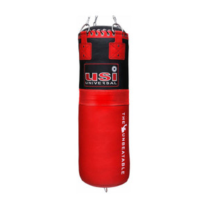 usi boxing bag  punching bag  626l immortal super 120cm leather boxing bag filled hanging bag