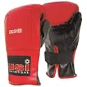 USI Crusher Heavy Punching Bag Gloves, Medium (Red/Black)