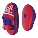 USI Universal 627C Vinyl & Suede Leather Focus Pads Curved Padded Pads for Boxing & Martial Arts Training Fitness Training Punching Focus Target Pads for Men & Women