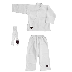usi universal karate dress 417kb bouncer karate dress including white belt karate uniform made of light weight poly cotton twill weave basic cut elastic waist woven labels