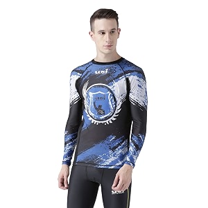 usi universal rash guard for gym running cycling swimming cricket basketball  rashguard swimming costume for men  rash guard for man small blue
