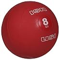 USI Universal Slam Ball, Slam Medicine Balls 8Kg Smooth Textured Grip Dead Weight Balls for Crossfit, Strength &amp; Conditioning Exercises