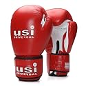 USI Universal 609M Amateur Contest Boxing Gloves for Men & Women (10oz, Red)