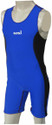 USI UNIVERSAL Wrestling Suit for Men (419WSM) Blue Size MEDIUM Striped Men Swimsuit