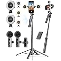 USKEYVISION Content Creator Essentials,Vlogging Kit w/Light & Mic(R01 Kit)