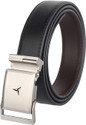 USL Men Casual Black Texas Leatherite Belt