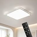 USOR LED Flush Mount Ceiling Light, Dimmable Ultra Thin Design,36W