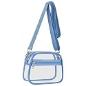 USPECLARE Clear Bag for Stadium Events Clear Sports Fan Handbags Purses