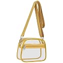 USPECLARE Clear Bag for Stadium Events Clear Sports Fan Handbags Purses