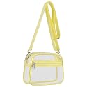 USPECLARE Clear Bag for Stadium Events Clear Sports Fan Handbags Purses