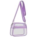 USPECLARE Clear Bag for Stadium Events Clear Sports Fan Handbags Purses