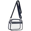 USPECLARE Clear Bag for Stadium Events Clear Sports Fan Handbags Purses
