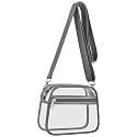 USPECLARE Clear Bag for Stadium Events Clear Sports Fan Handbags Purses