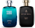 USTRAA After Dark Cologne - 100 ml & Scuba Cologne - 100 ml - Perfume for Men Eau de Cologne - 200 ml (For Men)