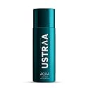 USTRAA Aqua Deodorant Body Spray For Men - 150 ml | Refreshing Aquatic Fragrance | Skin-friendly Deodorant with Mist Spray | Keeps Odour in Check | Citrusy, Spicy notes with Aquatic Freshness
