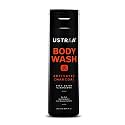 Ustraa Body Wash- Activated Charcoal - 250 ml - Deep Skin Detox with Activated Charcoal, Moisturization of Aloe Vera, Cleansing & Intense Foaming without Sulphates