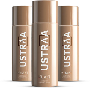 USTRAA KHAKI Deodorant Body Spray - 150ml