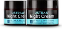 USTRAA Night Cream-De-Tan, Dermatologically Tested With Niacinamide - Pack of 2