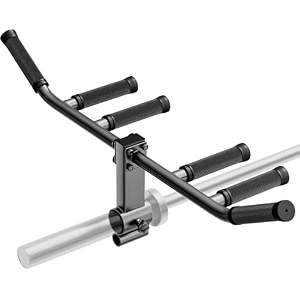 utc  multi-grip t-bar row landmine handle  heavy-duty steel  360 swivel  back chest amp core training for home gym
