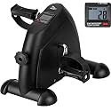 Uten Mini Exercise Bike, Under Desk Bike Pedal Exerciser, Black