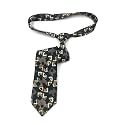 UTF Men’s Polyester Tie for Wedding Party &amp; Business Meeting Formal Tie (PC)