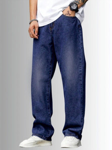 uth republic Loose Fit Men Dark Blue