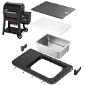 Utheer Front Folding Shelf for Weber Searwood 600, 23 x 12.5 in