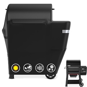 Utheer Grill Cover for Weber Searwood 600