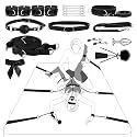 UTIMI BDSM Bondage Adult Sex Toys Bed Straps Set for Couples King Size