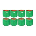 UTKARSH 200 GSM UV Treated Durable Green HDPE Plant Grow Bags for Indoor/Outdoor, Balcony/Terrace Gardening | Planter Grow Bags for Leafy Vegetable &amp; Flower Plants | 9X9 Inch, Pack of 8